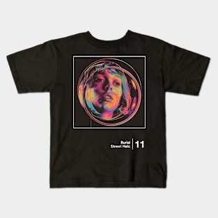 Burial - Minimalist Graphic Fan Artwork Design Kids T-Shirt